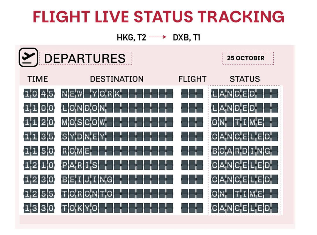 Dashboard comparing on-time performance, delays, and cancellation rates across competing airlines