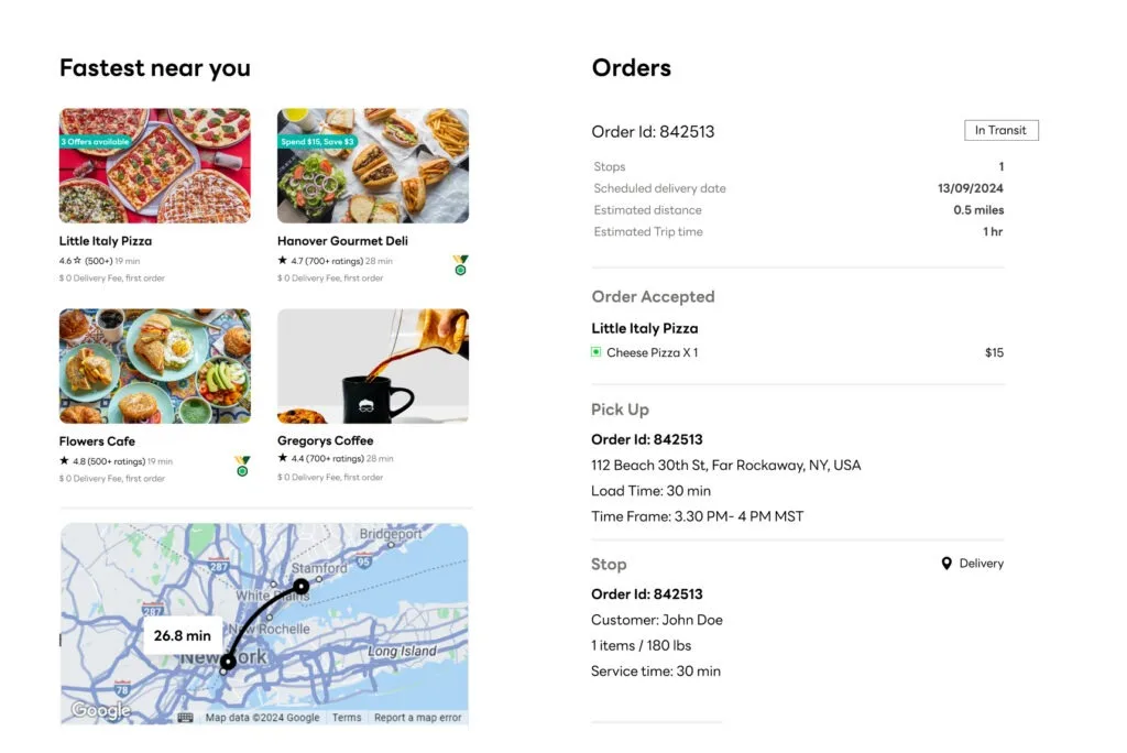 Delivery Times & Performance Metrics Services