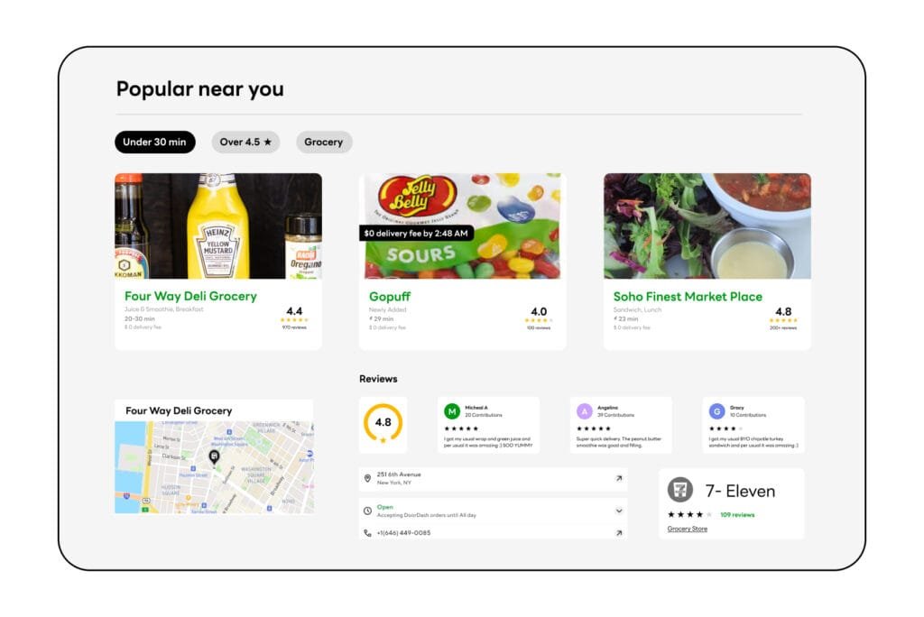 Delivery Time and Service Quality Metrics