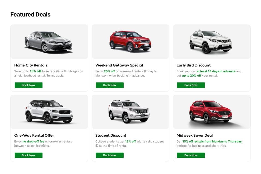 Discounts, Deals, and Promotional Offers