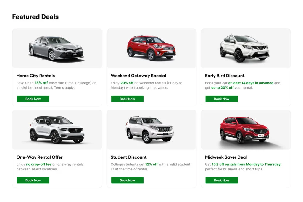 Discounts, Deals, and Promotional Offers