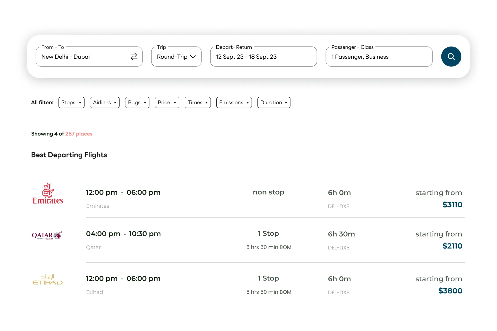 Flight Prices and Availability Scraping