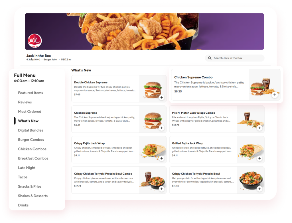 Restaurant Menu Data scraping